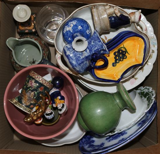 Quantity of ceramic items etc(-)
